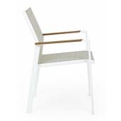 Set 6 scaune gradina Kubik 56.5x62x88 cm