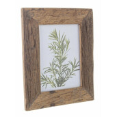 Rama foto perete lemn maro 24x2x29 cm