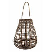 Felinar suspendabil rattan maro Belem Ø 33 cm x 40 h