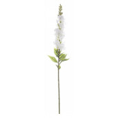 Set 12 flori artificiale Gura de Leu alb verde 68 cm