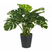 Planta artificiala Philodendron 24 frunze 60 cm x 60 cm x 65 h