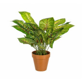 Set 2 plante artificiale 30 frunze 30x30x45 cm