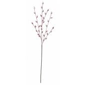 Set 8 flori artificiale rosii 60x126 cm