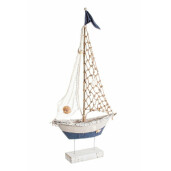 Barca decorativa 37x12x84 cm