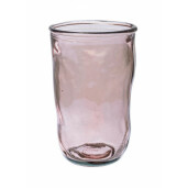 Set 6 vaze sticla roz 8x13 cm
