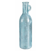 Set 3 vaze sticla albastra Arleen 14x50 cm
