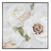 Tablou pictat in ulei Flowers II 72.5 cm x 4.5 cm x 72.5 h