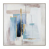 Tablou decorativ canvas in ulei 82.5x4.5x82.5 cm