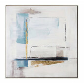 Tablou abstract pictat in ulei pe panza Crown 82.5 cm x 4.5 cm x 82.5 h