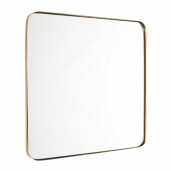 Oglinda perete auriu Adhira 60x3x60 cm