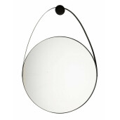Oglinda perete cu rama metal negru Kieran 61x2.5x88 cm