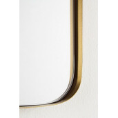Oglinda perete auriu Adhira 60x3x60 cm