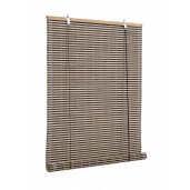 Jaluzea tip rulou din bambus maro Marsiglia 90 cm x 180 h