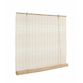 Jaluzea tip rulou din bambus natur Midollo 120x260 cm
