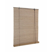 Jaluzea tip rulou din bambus maro Pia 90 cm x 180 h