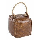 Set 4 opritoare usa piele Sanpark 19x19x19 cm