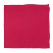 Set 4 servetele masa bumbac rosu 40x40 cm