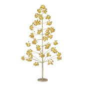 Copac decorativ auriu cu leduri Glint Ø70×150h