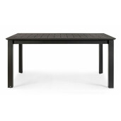 Masa extensibila aluminiu gri antracit Konnor 160/240x100x76 cm