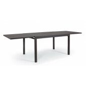 Masa extensibila gri antracit Pelagius 270x90x75 cm