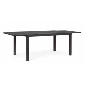 Masa exstensibila aluminiu gri antracit Hilde 240x90x75 cm