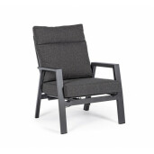 Set 2 fotolii recliner gri antracit Kledi 72x81x98 cm