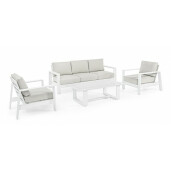 Set mobilier gradina 4 piese Baltic 206x85.5x83 cm