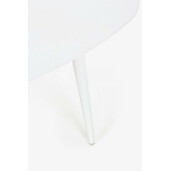 Masuta aluminiu alb Ridley 120x75x36 cm