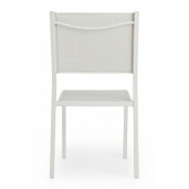Set 32 scaune gradina gri alb Hilde 46x57x88 cm