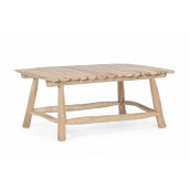 Masuta cafea lemn natur Guadalupe 90 cm x 60 cm x 38 h