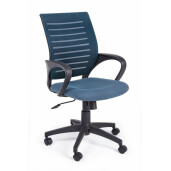 Scaun birou albastru Marion 55x61x103 cm
