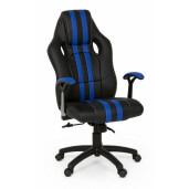 Scaun birou negru albastru Spider 63x64.5x121 cm