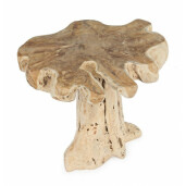 Masuta lemn natur Kavir 50x50x40 cm