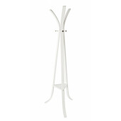 Cuier de podea din lemn alb si fier Triomphe 60x60x180 cm