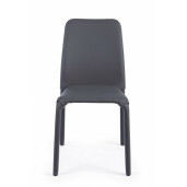 Set 4 scaune gri Pathos 42x61x85.5 cm