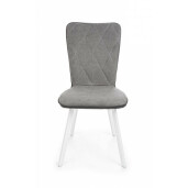 Set 2 scaune gri alb Angelica 50x63x92hx47 cm
