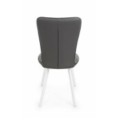 Set 2 scaune gri alb Angelica 50x63x92hx47 cm