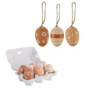 Set 6 oua decorative 6 cm