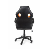 Scaun birou negru portocaliu Racing 55x66x110 cm 