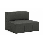 Fotoliu textil gri Sparrow 90x87x64 cm