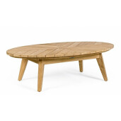 Masuta lemn natur Coachella 120x70x33 cm