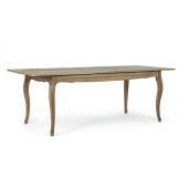 Masa extensibila lemn maro Domitille 225x90.4x76 cm