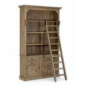 Biblioteca lemn mango maro Domitille 143.5x40.6x233.7 cm