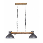 Lustra lemn metal Odessa 82x140 cm