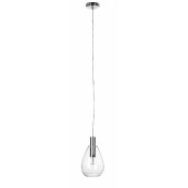 Lustra abajur sticla Glaring, 60W, 18.5x130 cm