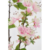 Set 12 crengute Par artificial roz verde 20x20x94h