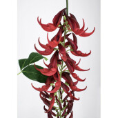 Set 6 flori artificiale verzi rosii Kaylin 142 h 