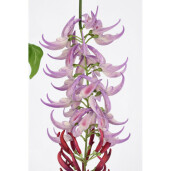 Set 4 flori artificiale mov verzi Kaylin 210 h