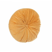 Set 2 perne decorative poliester galben Artemis 40 cm