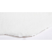 Covoras poliester alb Kathlyn 60x90 cm